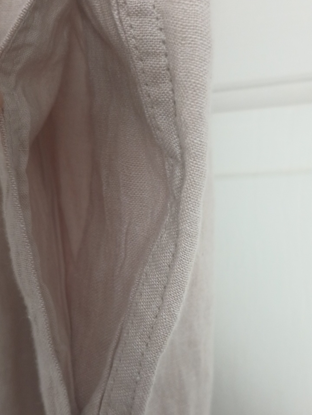 Panama Jack Women's Linen-Blend Drawstring Pants - Light Beige - Picture 8 of 10